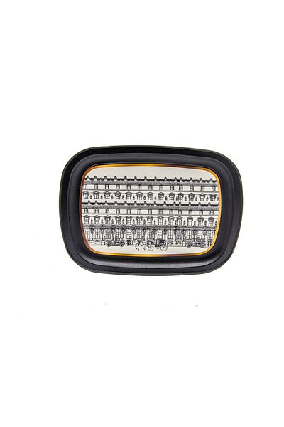 EVLE Ee171-t9 City Patterned Oval Tray 24x31 Cm