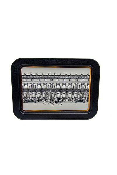 EVLE Ee169-t9 City Patterned Rectangular Tray 32x43 Cm