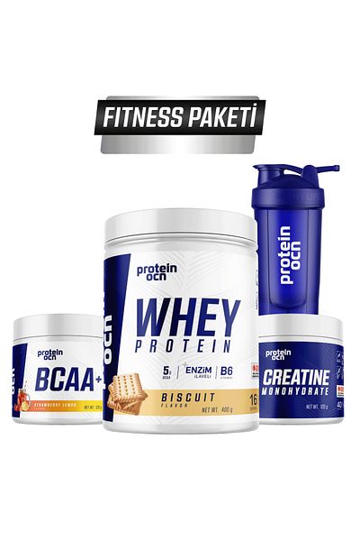 Proteinocean Strawberry Lemon Fitness Pack - Biscuit