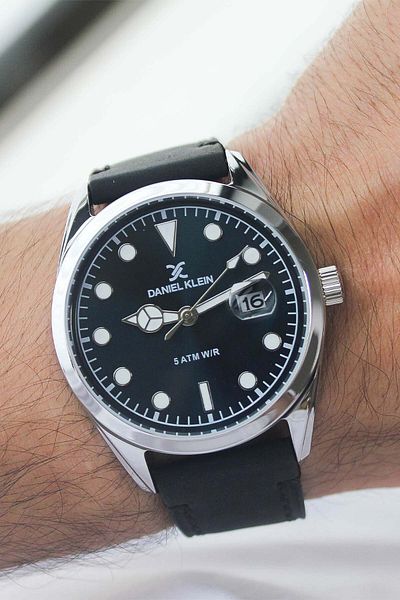 Daniel Klein Dk254099 Men's Wrist Watch with Leather Band