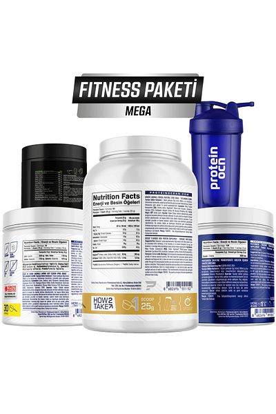 Proteinocean Mega Fitness Pack - Biscuits Strawberry Lemon