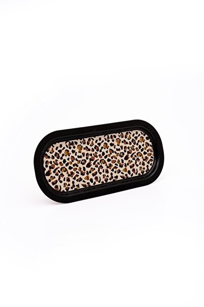 EVLE Ee168-v4 Leo Desenli Oval Tepsi 16x35 Cm