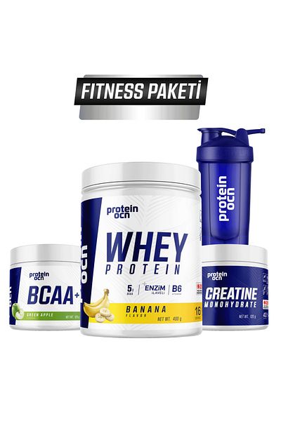 Proteinocean Banana Green Apple Fitness Package