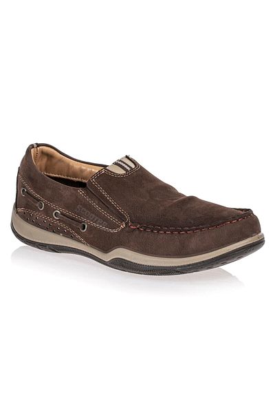 John May Leather Brown Men's Shoes M2021NKA