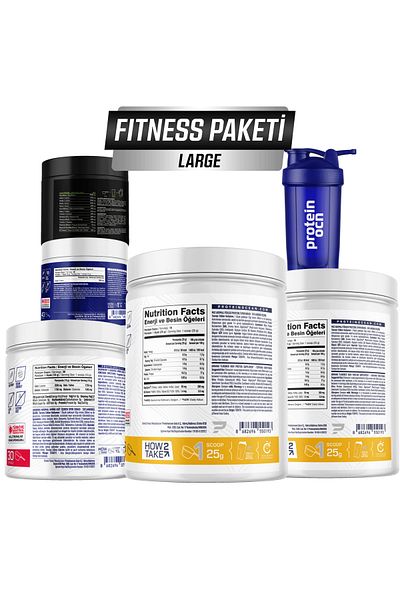 Proteinocean Fitness Pack Large - Banana Raspberry