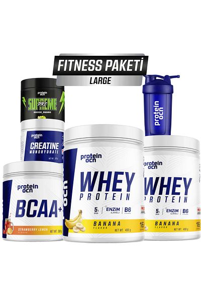 Proteinocean Fitness Pack Large - Banana, Strawberry and Lemon Style