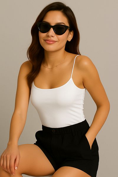 modavingo WOMEN'S WHITE RUBBER ASK.FRONT BACK DOUBLE FLOOR POLYEMID BODY