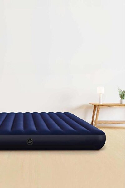 Blooma 64765 Çift Kişilik Şişme Yatak 152x203x25 cm Pompa Dahil 2 Adet Yastık Set