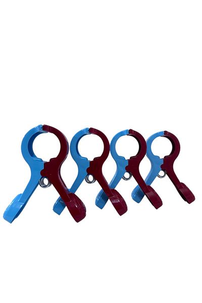 AÇSEL 4-Piece Beach Sunbed Towel Coat Blanket Table Fan Latch Multi-Purpose Fixer