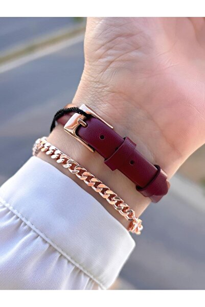 Daniel Klein Leather Band 3 Atm Water Resistant Women's Wristwatch BDK.1.13598.T