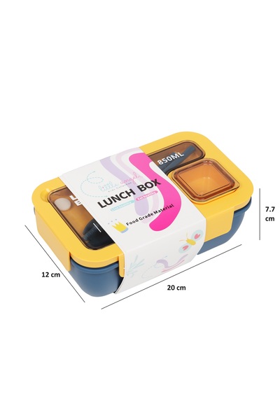 LITTLE ANGEL Kids Bento Lunch Box 850ml