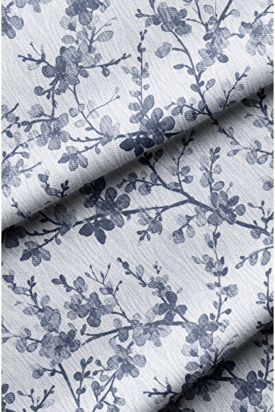 CANİLA KLASİK ÇİÇEK DESENLİ DİGİTAL BASKILI DÖŞEMELİK KOLTUK KUMAŞI