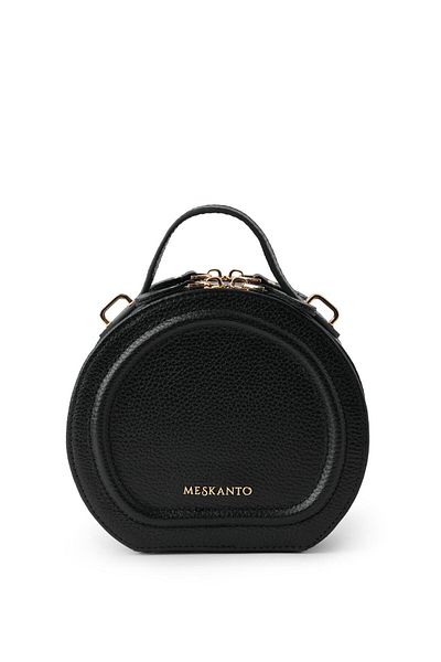 Meskanto Mira Genuine Leather Chain Round Bag