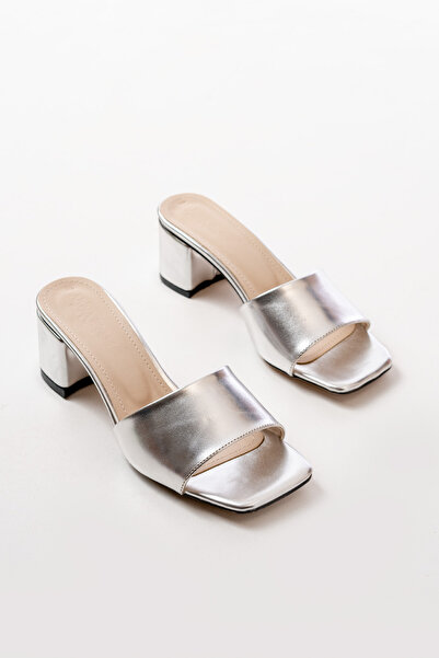 marinarosse Diodore Women's Silver Heeled Slippers