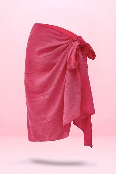 cott land Pareo Pink Δεμένο 80x140cm