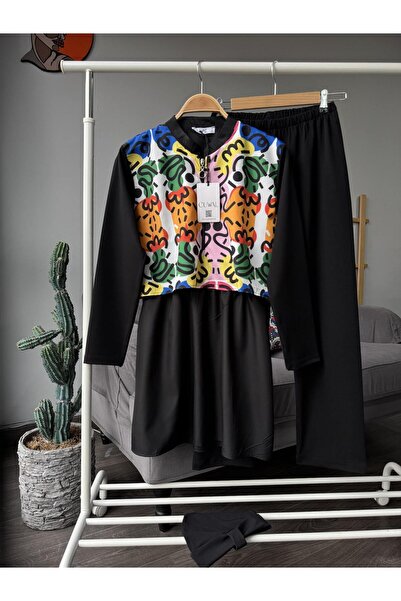 MODA Rainbow Tesettür Mayo - Siyah