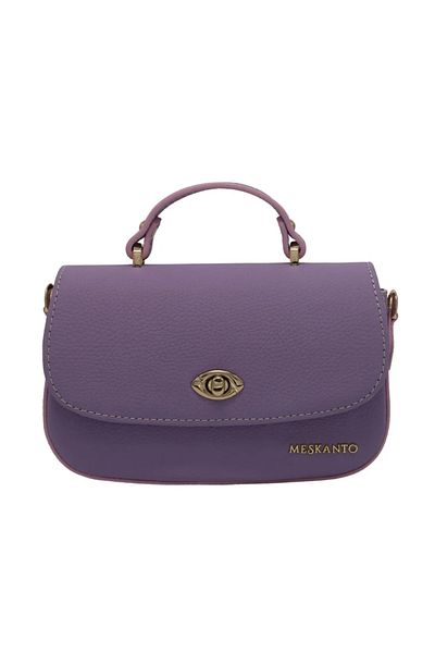 Meskanto Riva Genuine Leather Chain Strap Hand and Shoulder Bag