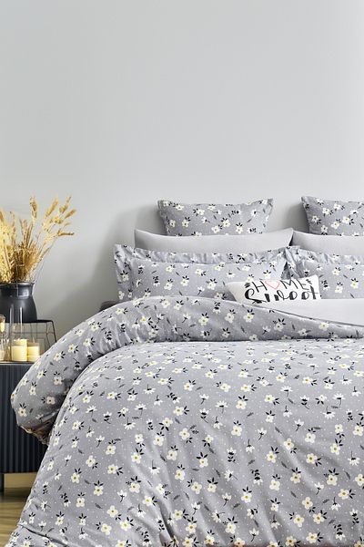 Always Double Sided Double Duvet Cover Set with Elastic Sheet