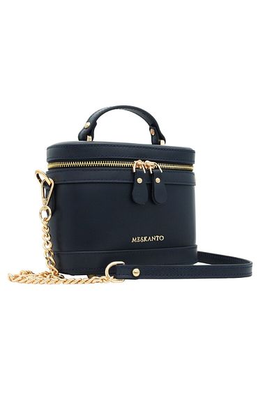 Meskanto Hilton Genuine Leather Chain Strap Box Bag