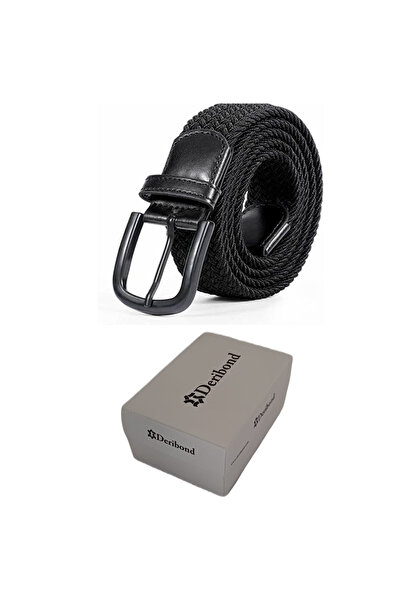 Deribond Curea elastică pentru bărbați cu cadou și cutie specială