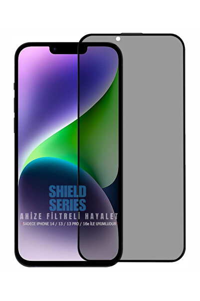 Evax (Shield Ghost) iPhone 14 Compatible Ghost Full Covering Shield Series Gl...