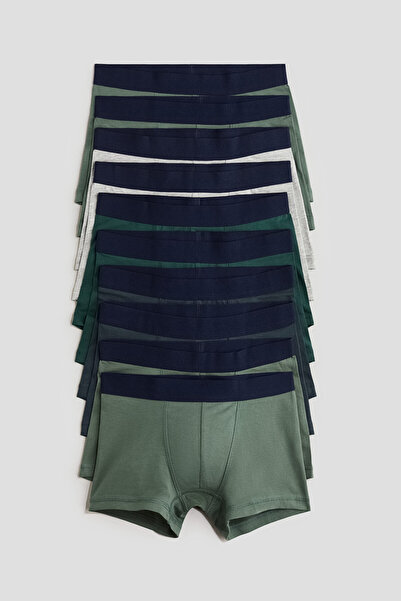 H&M 10’lu Pamuklu Boxer Şort