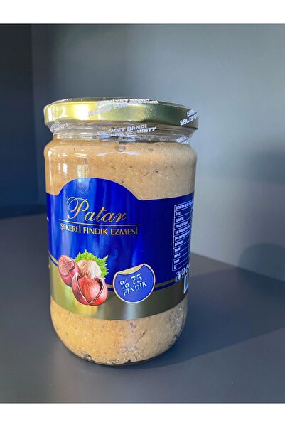 PATAR Çifte Kavrulmuş Fındık Ezmesi 600 Gr