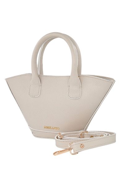Meskanto Bouquet Genuine Leather Hand and Shoulder Bag with Strap
