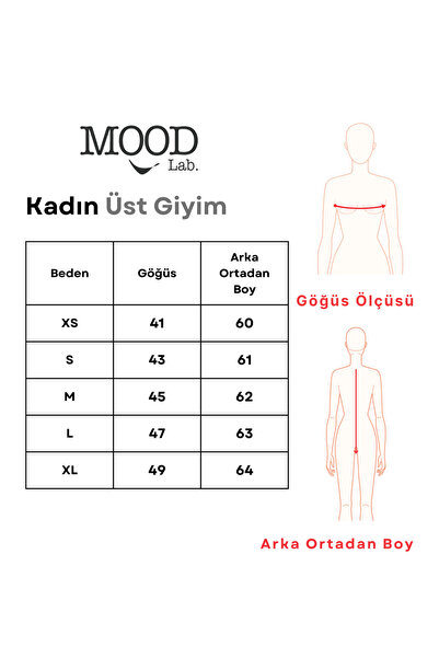 Mood Lab Kadın Kısa Kol Puf Prınt Baskılı Tshırt