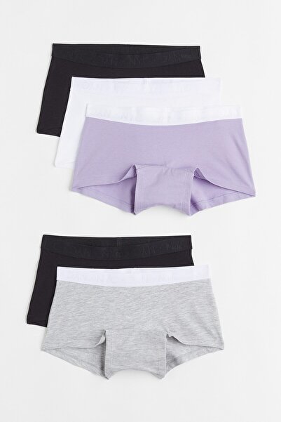 H&M 5'li Pamuklu Boxer