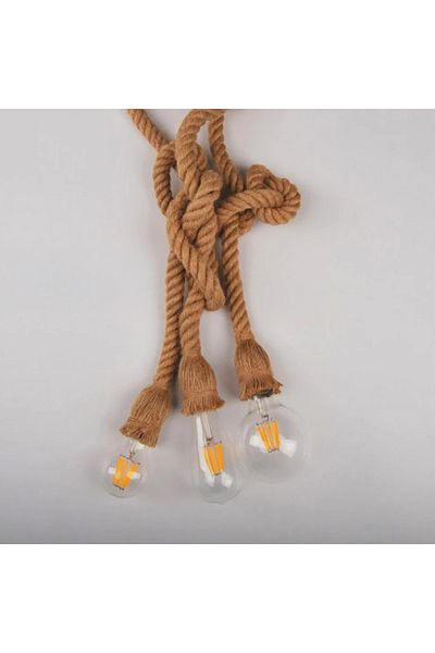 Ucandle Free-form, permissible hanging lighting rope
