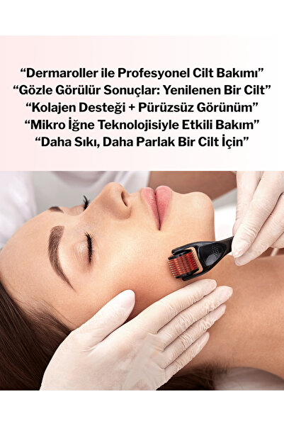 Lotravia Dermaroller 0.5 Mm – Titanyum Iğneli Cilt Yenileyici Roller