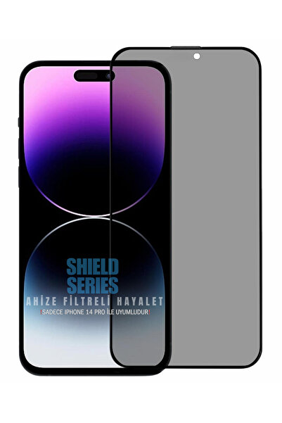 Evax (SHIELD GHOST) واقي شاشة من الزجاج المقوى المتوافق مع iPhone 14 Pro Ghos...
