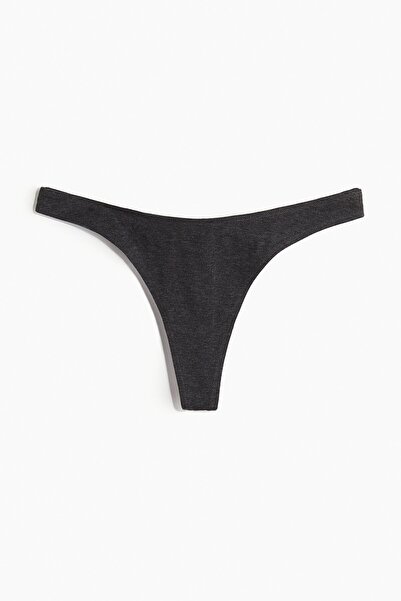 H&M 10'lu Pamuklu Thong Külot