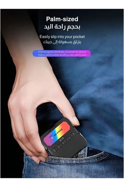 EGG Photography Light Clip On Phone Laptop, Portable Rechargeable LED Camera Fill Light Panel