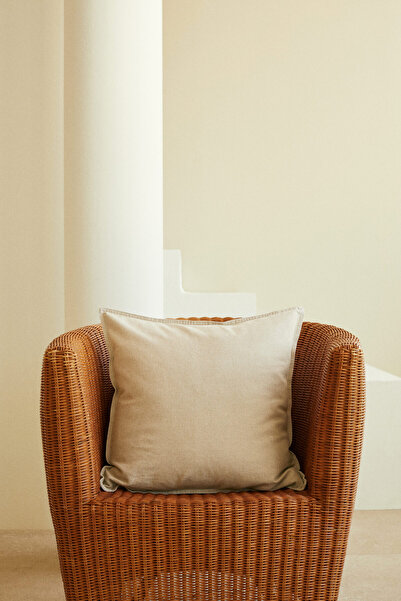 H&M Keten Karışımlı Kırlent Kılıfı