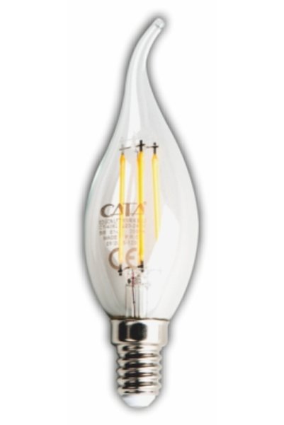 Cata 10 Adet CT 4062 4W Led Flament Ampul 3200K Günışığı E14 Duy