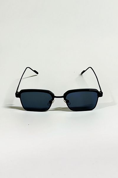 Eyesofia Conda Luxury Unisex Black Metal Sunglasses