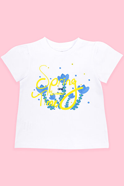 Mavipink Κοριτσίστικο κοντομάνικο μπλουζάκι για την άνοιξη και το καλοκαίρι