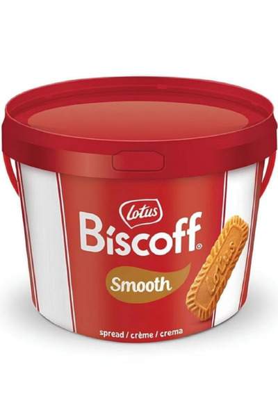 UMAMİCRAFT Lotus Biscoff Sürülebilir Bisküvi Kreması 8 Kg – Profesyonel Xl Kova Ambalaj
