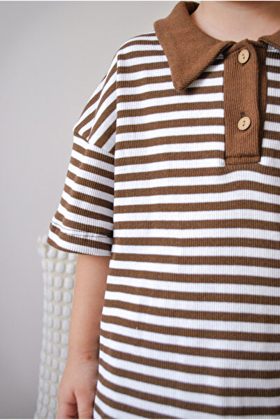 MiaBaby Double Striped Suit Set