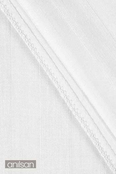 Anılsan Striped Double Elastic Sheet 100% Cotton, 83 Thread Count