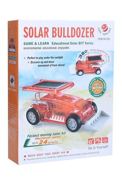 BabyCara DIY Series Educational Solar Bulldozer Kit