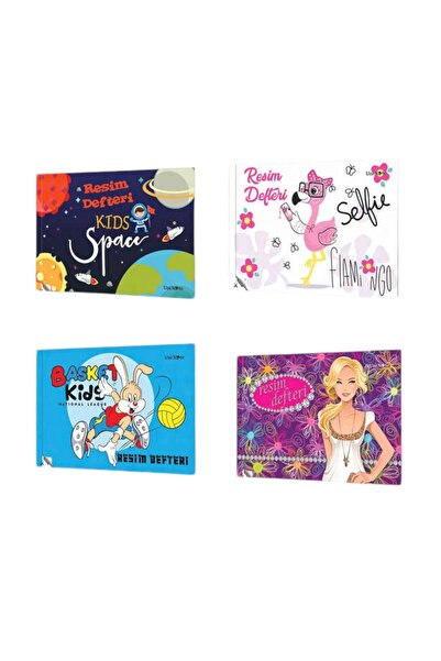 Generic Brand Caiet de pictură A4 Çınar - 60 de coli, două bucăți, copertă al...