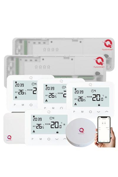 Quicksmart Kit de automatizare wireless pentru încălzire prin pardoseală Q20
