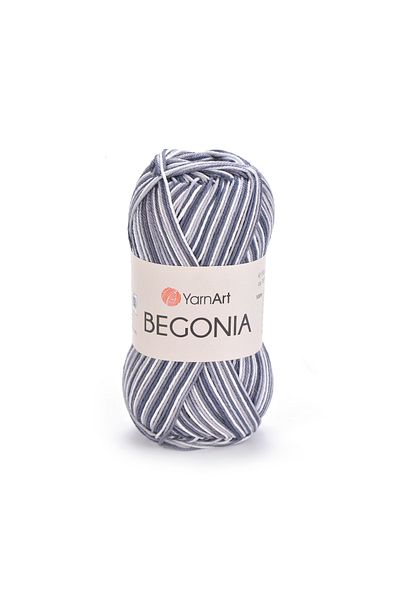 Yarnart Begonia Melange - Ebruli, Mercerized Χειροποίητο Πλεκτό Ebruli-509