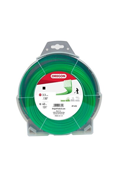 Oregon 69-376 Yuvarlak Yeşil Tırpan Misina 47 Mt 3,3 Mm