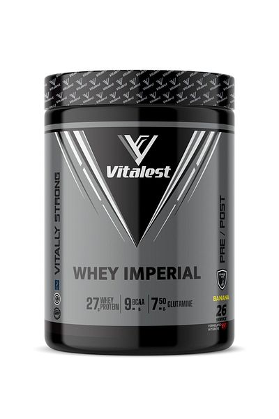 Vitalest Whey Imperial - 988 Gr. Banana Flavored Protein Powder