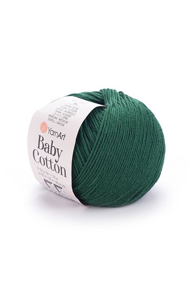 Yarnart Baby Cotton - Baby Hand Knitting νήμα Petrol Green-444