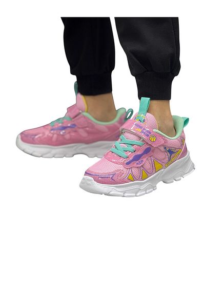 FIERO MIEN Girl's Pink Casual Sports Sneaker Shoes